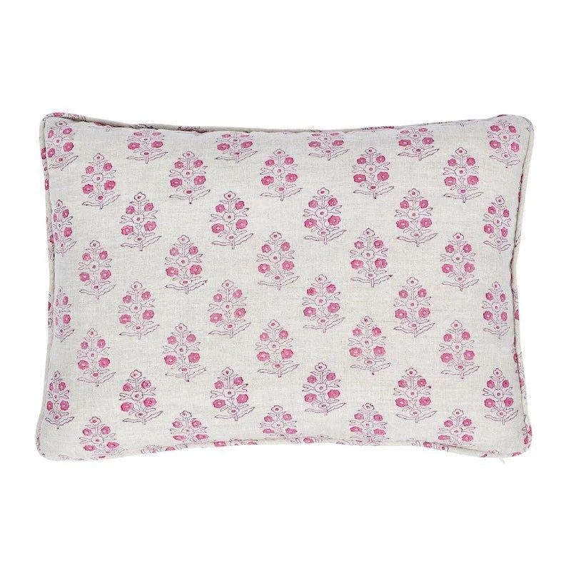 Lumbar Support Pillows for Car SeatsPink Aditi Hand Blocked Botanical Print Throw Pillow Lumbar Support Pillows for Car SeatsPink Aditi Hand Blocked Botanical Print Throw Pillow