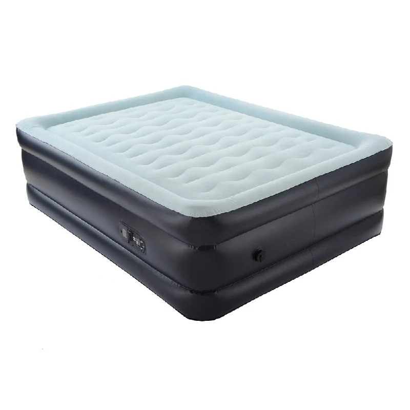 King - size mattresses for spacious master bedroomsEasy Riser Single Touch 25-inch Full-size Air Bed - Blue King - size mattresses for spacious master bedroomsEasy Riser Single Touch 25-inch Full-size Air Bed - Blue