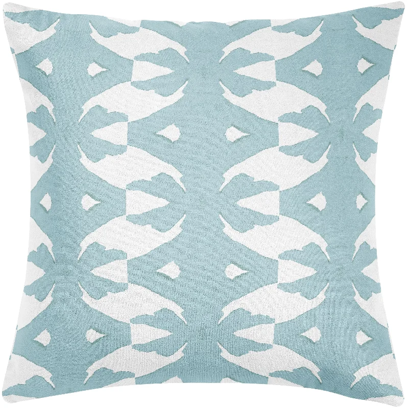Tie - closure duvet covers with fabric ties for a more decorative and adjustable optionPalm Mist 26x26 Pillow Tie - closure duvet covers with fabric ties for a more decorative and adjustable optionPalm Mist 26x26 Pillow