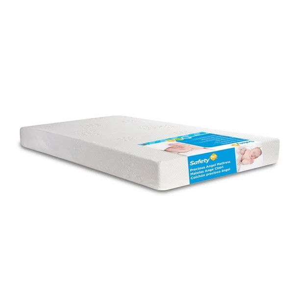Wool - filled mattresses for natural insulation and moisture - wickingDHP Safety 1st Precious Angel Baby Mattress - White Wool - filled mattresses for natural insulation and moisture - wickingDHP Safety 1st Precious Angel Baby Mattress - White