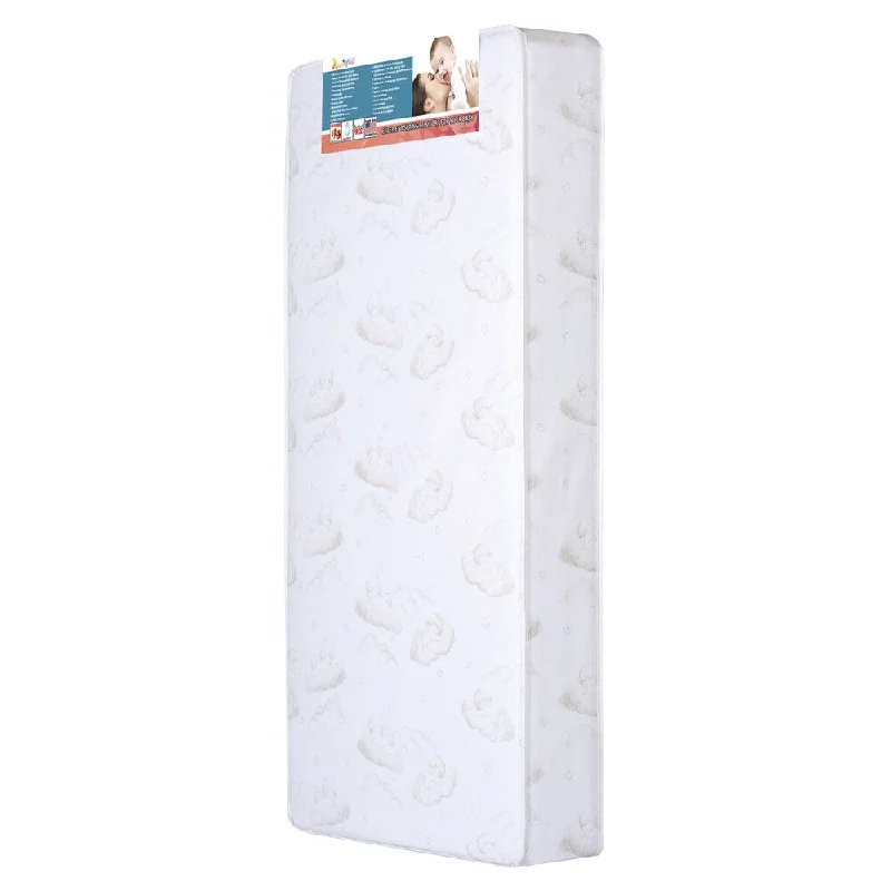 Hybrid mattresses combining foam and innerspring technologyDream On Me Sweet Dreams 6-inch 88 Coil Spring Crib and Toddler Bed Mattress Hybrid mattresses combining foam and innerspring technologyDream On Me Sweet Dreams 6-inch 88 Coil Spring Crib and Toddler Bed Mattress