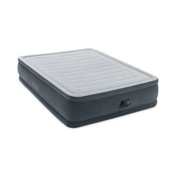 Gel - infused memory foam mattresses for cooler sleep18" Queen Comfort Plush Elevated Airbed with Built-In Electric Pump Gel - infused memory foam mattresses for cooler sleep18" Queen Comfort Plush Elevated Airbed with Built-In Electric Pump