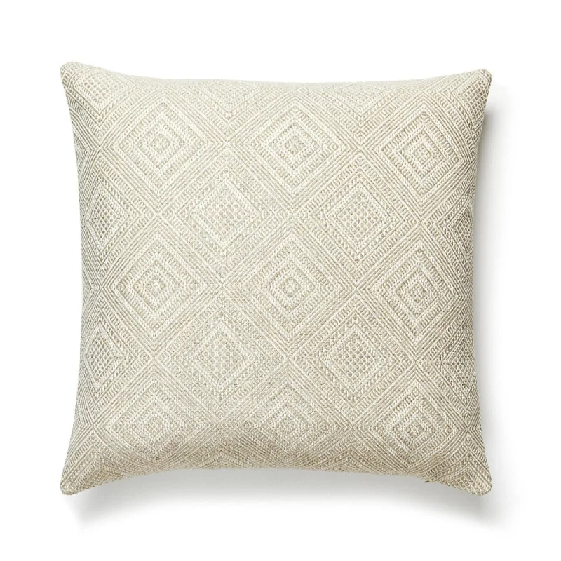 Square Pillows for Modern Home DecorOutdoor Antigua Woven Geometric Pattern Decorative Throw Pillow in Beige Square Pillows for Modern Home DecorOutdoor Antigua Woven Geometric Pattern Decorative Throw Pillow in Beige
