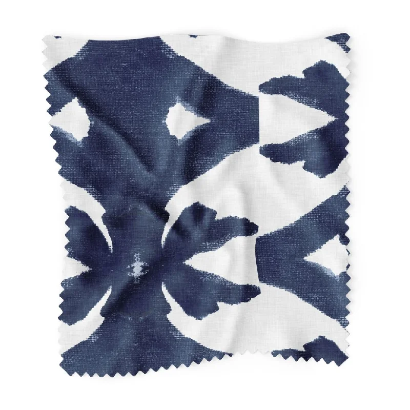 Tie - closure duvet covers with fabric ties for a more decorative and adjustable optionPalm Navy Fabric by the Yard Tie - closure duvet covers with fabric ties for a more decorative and adjustable optionPalm Navy Fabric by the Yard