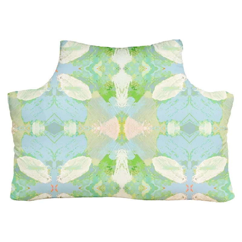 Custom - sized duvet covers to fit unique or non - standard bed framesThe Headboard Pillow® - Elephant Falls Twin XL
