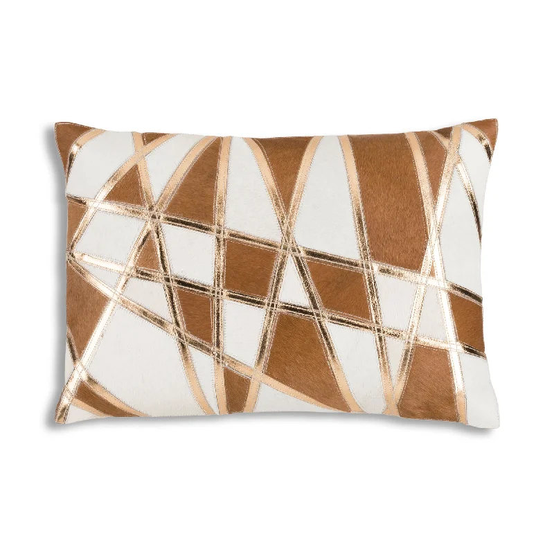 Down Alternative Pillows for Ethical ChoicesZeke Gold Lumbar Pillow
