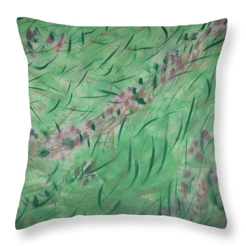 Round Pillows for Boho-Style InteriorsEarthWise Designs Serene Flow - Throw Pillow