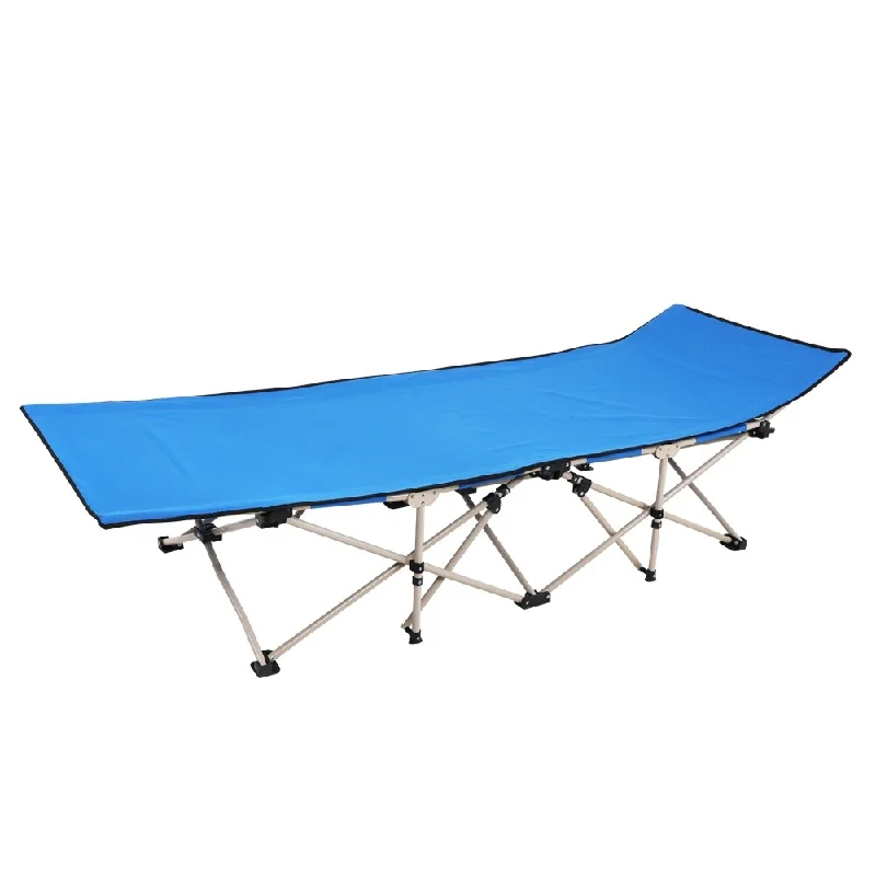 Gel - infused memory foam mattresses for cooler sleep76" Outdoor Foldable Camping Ten-foot Bed Blue Gel - infused memory foam mattresses for cooler sleep76" Outdoor Foldable Camping Ten-foot Bed Blue
