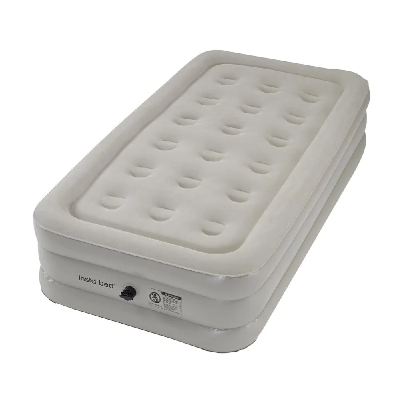 Polyester - foam mattresses for budget - friendly optionsInstabed Twin-size Airbed with External AC Pump Polyester - foam mattresses for budget - friendly optionsInstabed Twin-size Airbed with External AC Pump