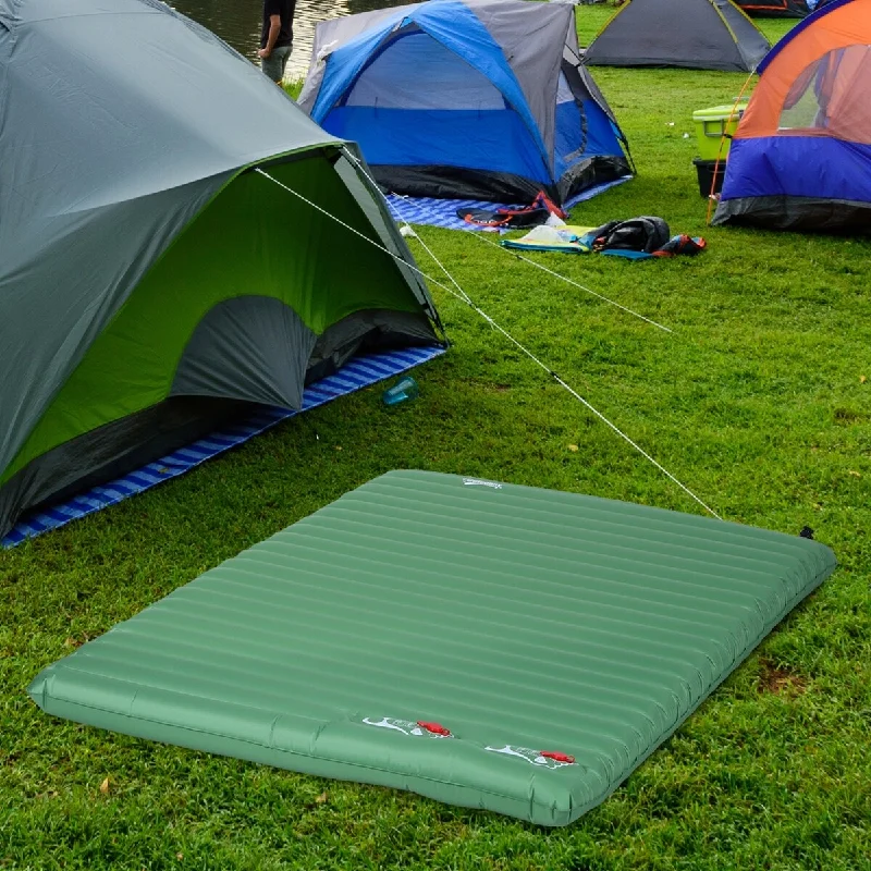 Hybrid mattresses combining foam and innerspring technologyOutsunny Self-Inflating Comfortable Air Mattress / Sleeping Pad with Durable Design, Great for Camping or Family Hybrid mattresses combining foam and innerspring technologyOutsunny Self-Inflating Comfortable Air Mattress / Sleeping Pad with Durable Design, Great for Camping or Family