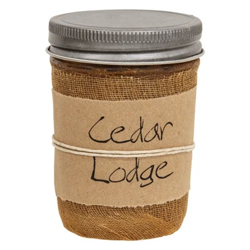 Cedar Lodge Jar Candle 8oz