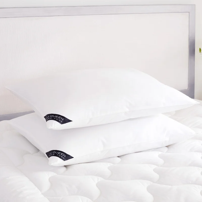 Silk Pillows for Smooth Skin and HairRoyalty Down Alternative Medium-Firm Bed Pillow Pair Silk Pillows for Smooth Skin and HairRoyalty Down Alternative Medium-Firm Bed Pillow Pair