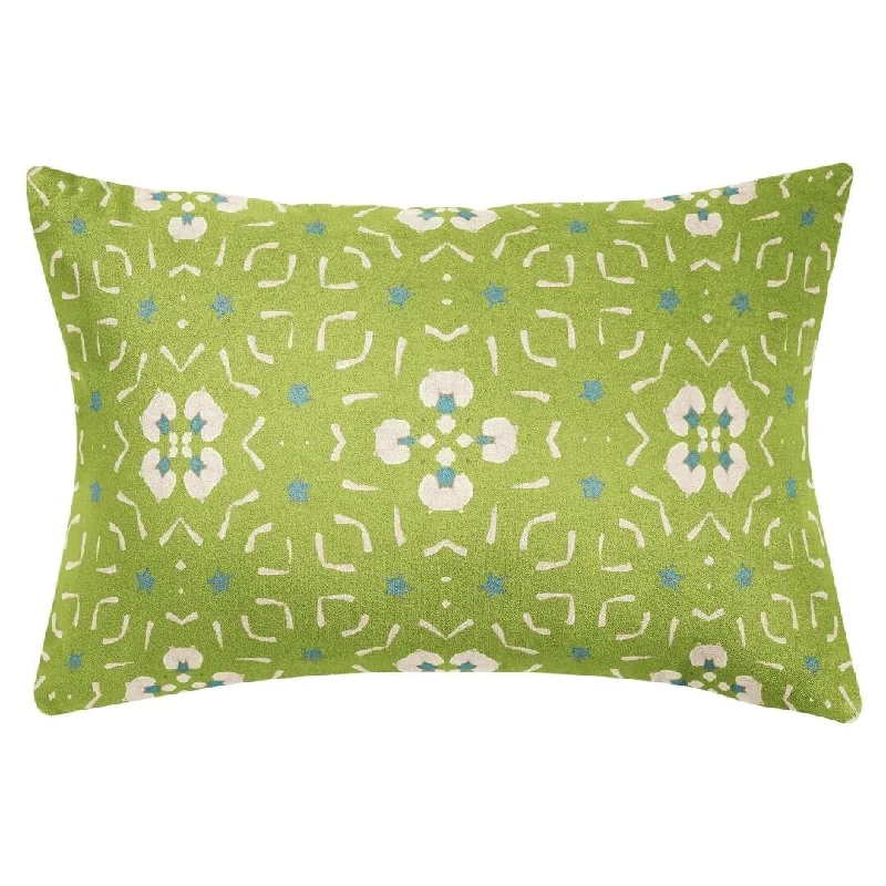 Boho - style duvet covers with vibrant colors and ethnic patternsDorset Garden Green 14x20 Pillow Boho - style duvet covers with vibrant colors and ethnic patternsDorset Garden Green 14x20 Pillow