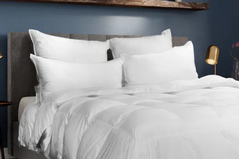Down Alternative Pillows for Ethical ChoicesDownright Cascada White Goose Down/Feather Blend Pillows Down Alternative Pillows for Ethical ChoicesDownright Cascada White Goose Down/Feather Blend Pillows