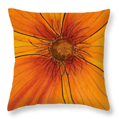 Velvet Pillows for a Touch of EleganceEarthWise Designs Orange Glow - Throw Pillow