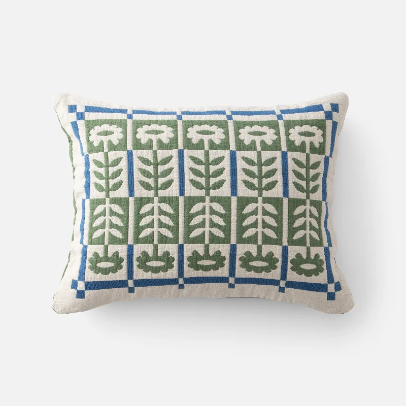 Back Support Pillows for Office ChairsStillwater Floral Sham