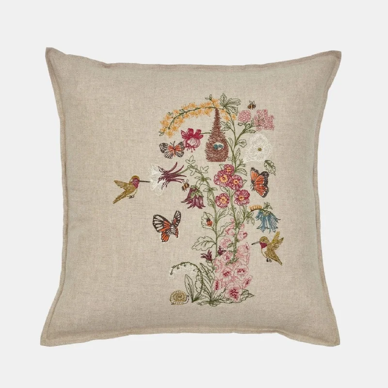 Feather Pillows for a Luxurious SleepHummingbird Vine Square Pillow