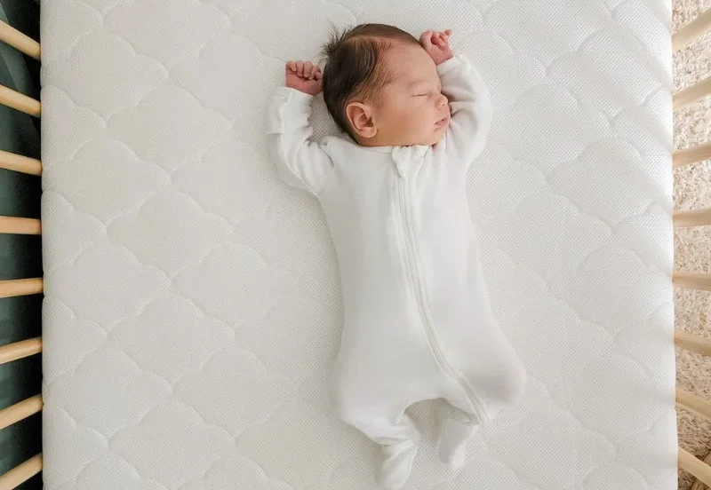 Latex mattresses with natural bounce and breathabilityNewton 2-Stage Baby Crib Mattress | Final Sale