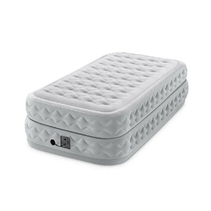 King - size mattresses for spacious master bedroomsIntex 64487EP Dura-Beam Twin Sized Fiber-Tech Airbed Pump, Gray King - size mattresses for spacious master bedroomsIntex 64487EP Dura-Beam Twin Sized Fiber-Tech Airbed Pump, Gray