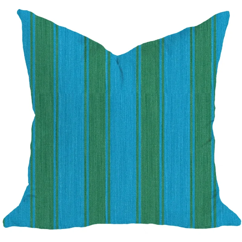 Memory Foam Pillows for Neck SupportRiviera Pillow Cover in Cerulean and Kelly Green Memory Foam Pillows for Neck SupportRiviera Pillow Cover in Cerulean and Kelly Green