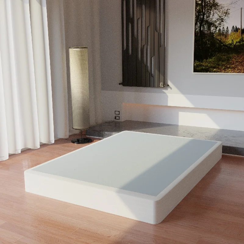 Gel - infused memory foam mattresses for cooler sleepONETAN , 5” & 8" Easy Wood Box Spring/Foundation with Simple Assembly, White. Gel - infused memory foam mattresses for cooler sleepONETAN , 5” & 8" Easy Wood Box Spring/Foundation with Simple Assembly, White.