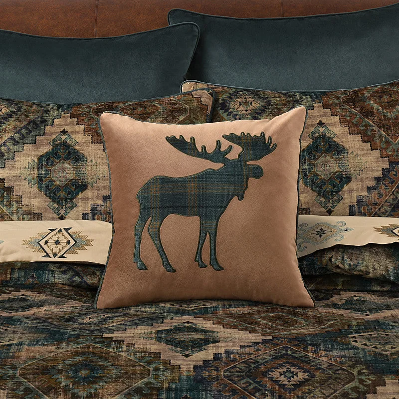 Round Pillows for Boho-Style InteriorsBaja 18" Square Decorative Throw Pillow