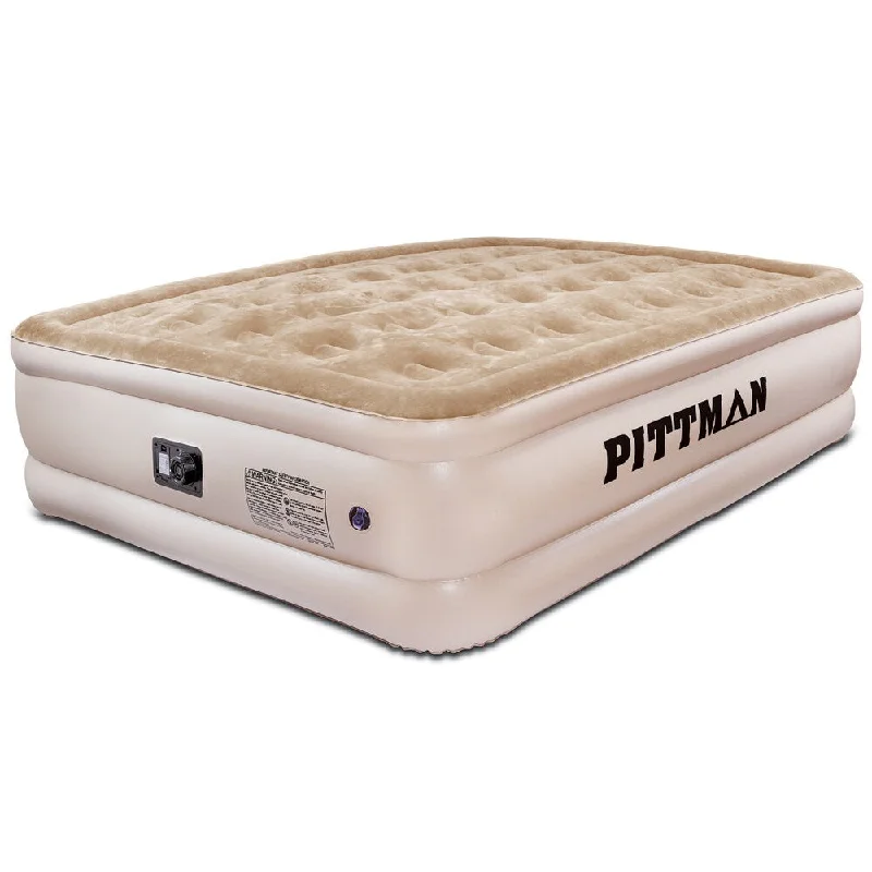Polyester - foam mattresses for budget - friendly optionsPittman Ultra Double High Queen Air Mattress with Built-in Pump Polyester - foam mattresses for budget - friendly optionsPittman Ultra Double High Queen Air Mattress with Built-in Pump