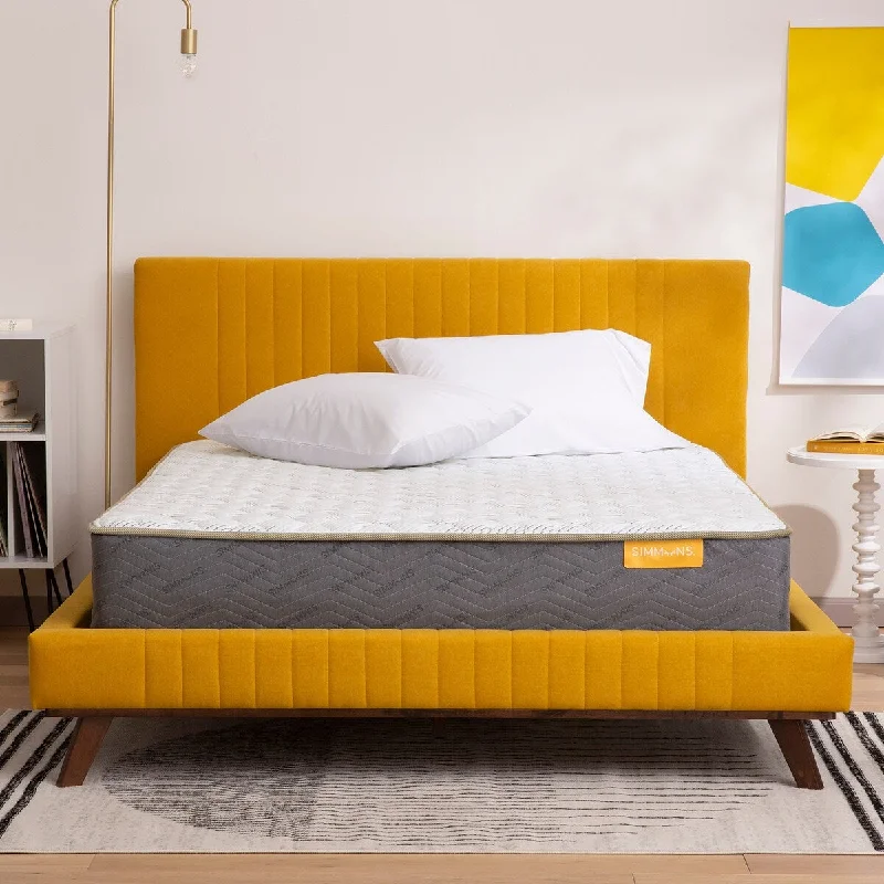 Wool - filled mattresses for natural insulation and moisture - wickingSimmons PeacefulSleep Collection -White 10.5" Firm Mattress Wool - filled mattresses for natural insulation and moisture - wickingSimmons PeacefulSleep Collection -White 10.5" Firm Mattress