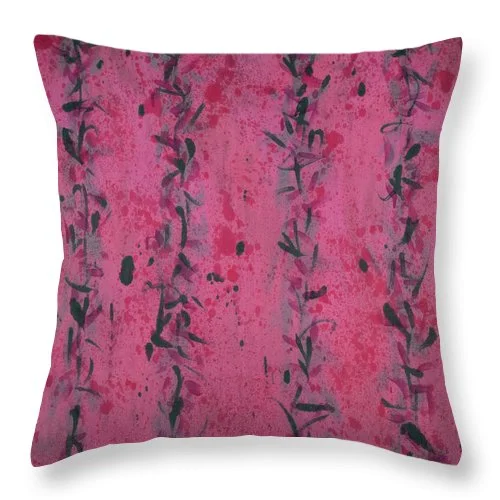 Cotton Pillows for Natural ComfortEarthWise Designs Vibrant Vines - Throw Pillow