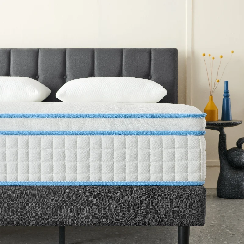 Polyester - foam mattresses for budget - friendly optionsStiku 12 inch Medium Euro Top Memory Foam Hybrid Mattress in a box Polyester - foam mattresses for budget - friendly optionsStiku 12 inch Medium Euro Top Memory Foam Hybrid Mattress in a box