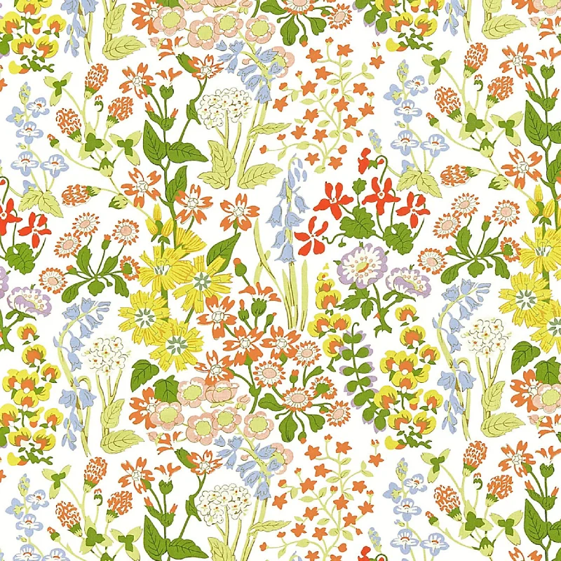 Back Support Pillows for Office ChairsNymph Floral Fabric, Springtime