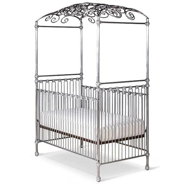 Bamboo - charcoal infused mattresses for odor absorptionOpa Canopy Crib