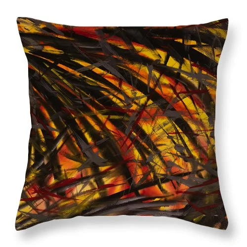 Cotton Pillows for Natural ComfortEarthWise Designs Fire Weed - Throw Pillow
