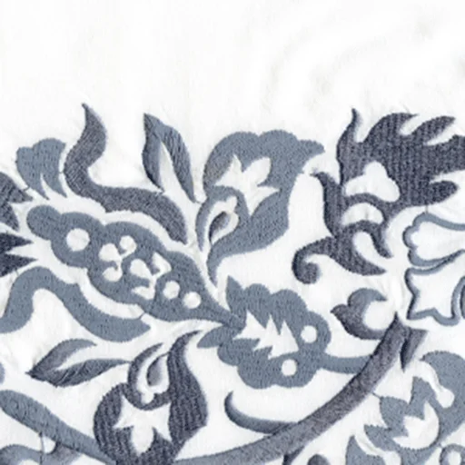 White / Indigo