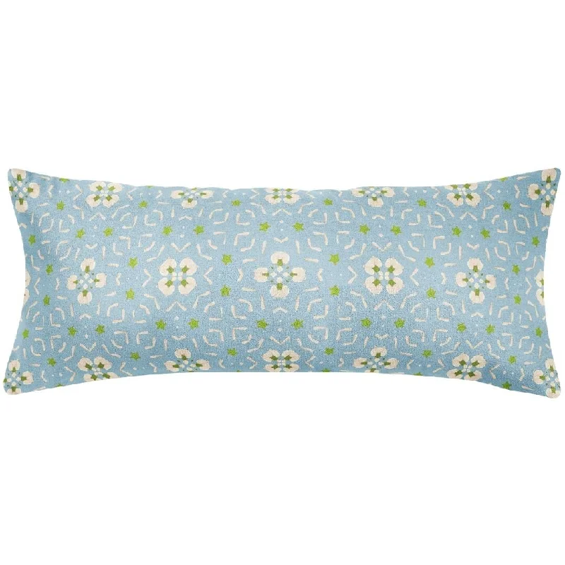 Snap - closure duvet covers for a quick and convenient way to open and closeDorset Garden Blue 14x36 Pillow Snap - closure duvet covers for a quick and convenient way to open and closeDorset Garden Blue 14x36 Pillow