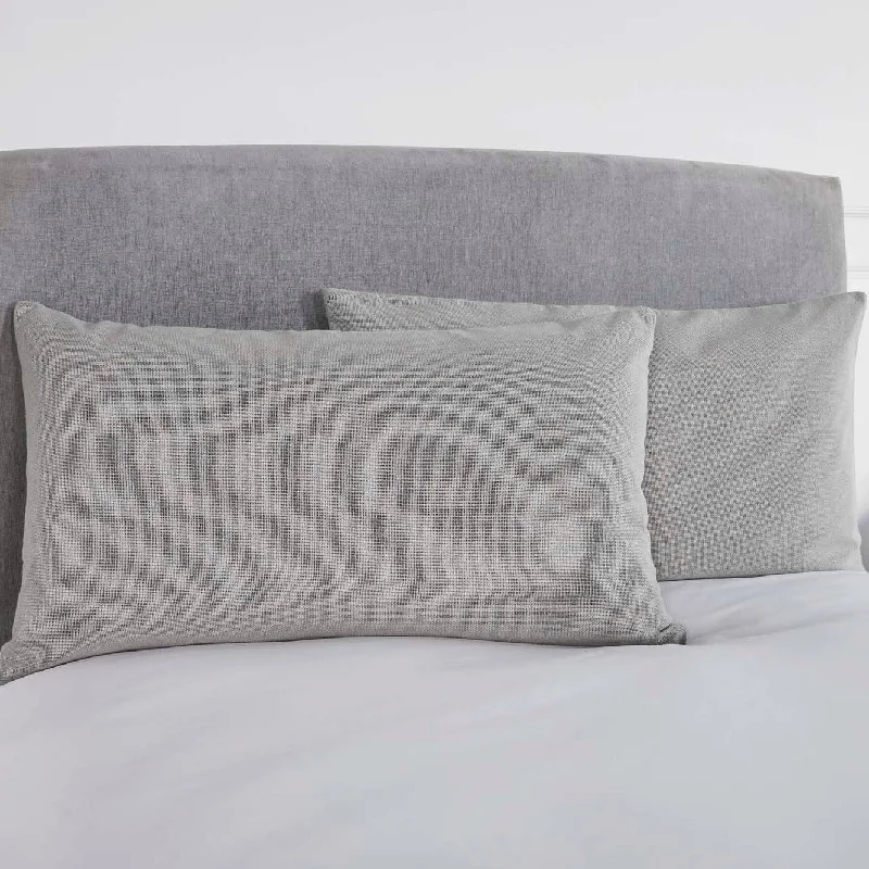 Burlap Dove Grey King Sham 21x37