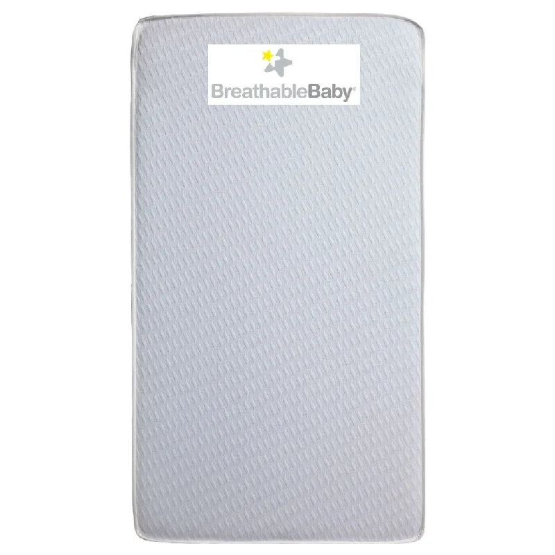 Memory foam mattresses for pressure relief and contouringBreathableBaby EcoCore 200 Reversible Firm Crib Mattress, 52 in x 28 in x 5.5 in Memory foam mattresses for pressure relief and contouringBreathableBaby EcoCore 200 Reversible Firm Crib Mattress, 52 in x 28 in x 5.5 in