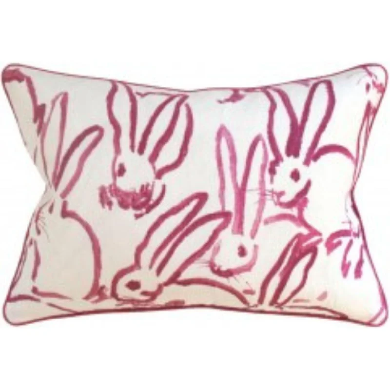 Cotton Pillows for Natural ComfortPink Bunny Design Decorative Rectangular Throw Pillow Cotton Pillows for Natural ComfortPink Bunny Design Decorative Rectangular Throw Pillow