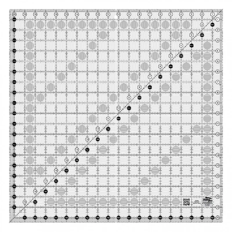Plush Pillows for a Cozy BedCreative Grids 20" Ruler