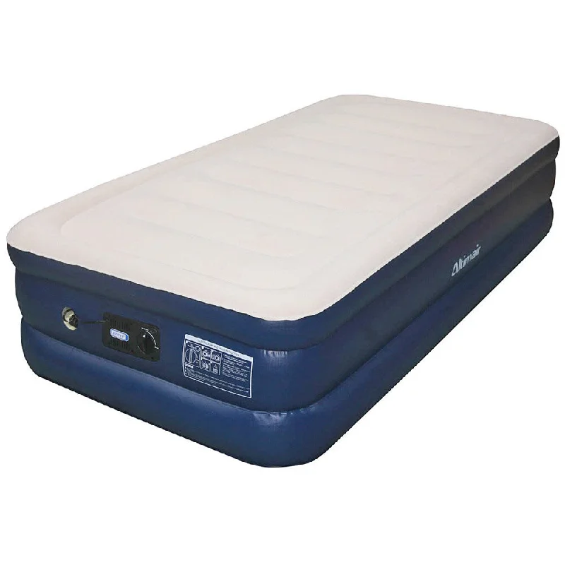 Gel - infused memory foam mattresses for cooler sleepAirtek Raised Twin-size Air Bed With Bulit-in Pump Gel - infused memory foam mattresses for cooler sleepAirtek Raised Twin-size Air Bed With Bulit-in Pump