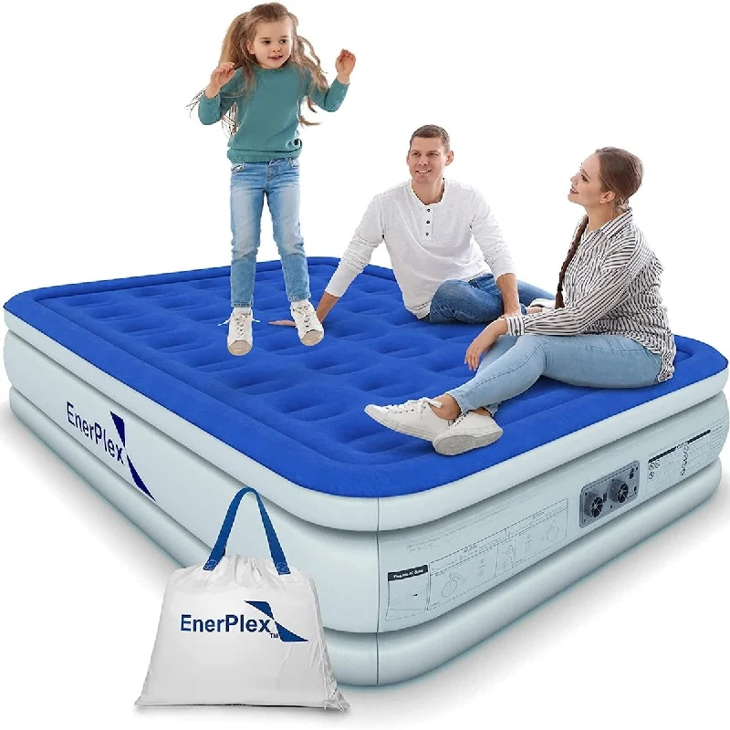 Organic cotton mattresses for a chemical - free sleep surfaceEnerPlex Premium Double Pump Air Mattress Bed - Size, Queen - 16 Organic cotton mattresses for a chemical - free sleep surfaceEnerPlex Premium Double Pump Air Mattress Bed - Size, Queen - 16