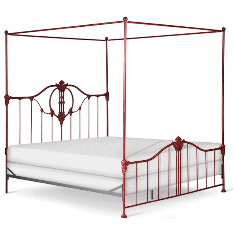 Gel - infused memory foam mattresses for cooler sleepCorsican Iron Canopy Bed 42918 | Bastia Canopy Bed Gel - infused memory foam mattresses for cooler sleepCorsican Iron Canopy Bed 42918 | Bastia Canopy Bed