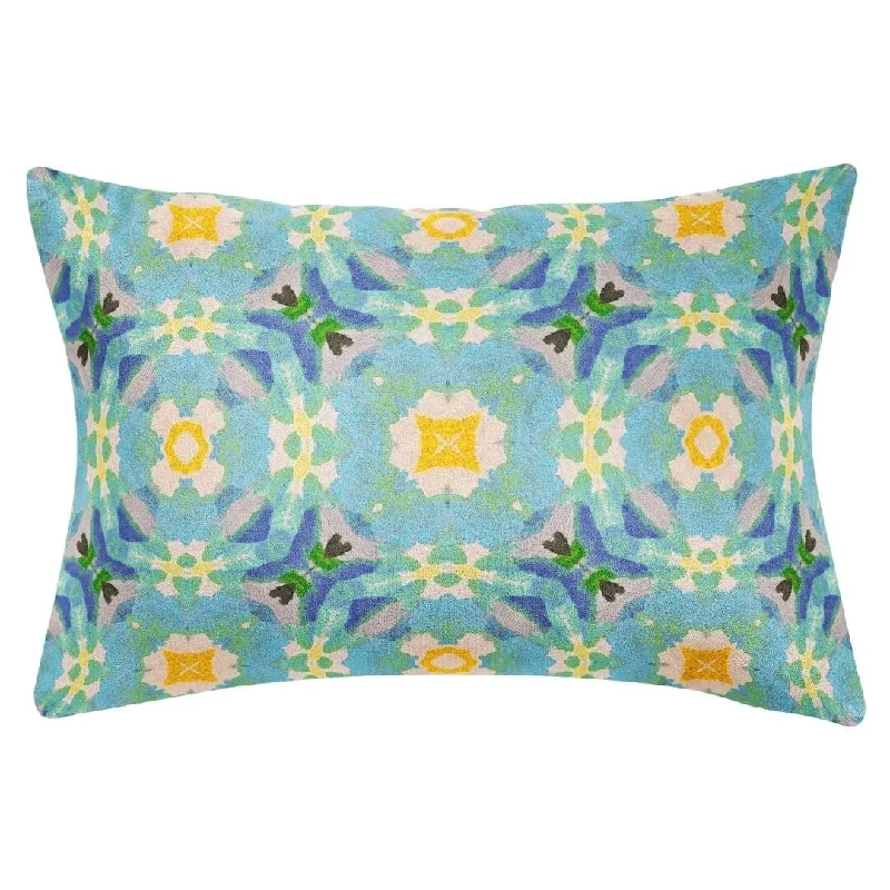 Moisture - wicking duvet covers to prevent night sweatsChelsea Blue 14x20 Pillow