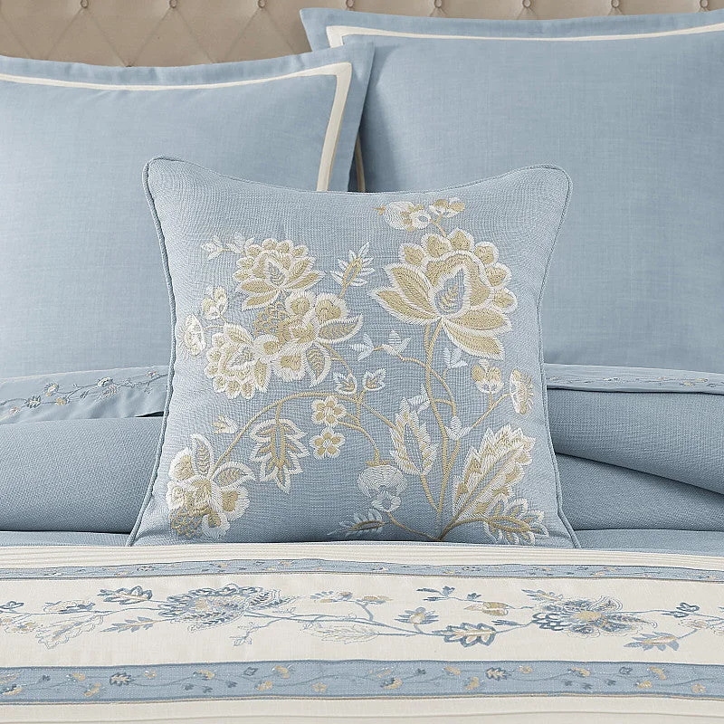 Bolster Pillows for Sofa DecorationGarden Bloom 18" Square Decorative Throw Pillow