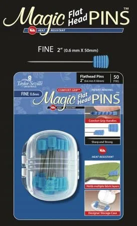 Orthopedic Pillows for Back Pain ReliefMagic Pins Fine Flat Head Pins