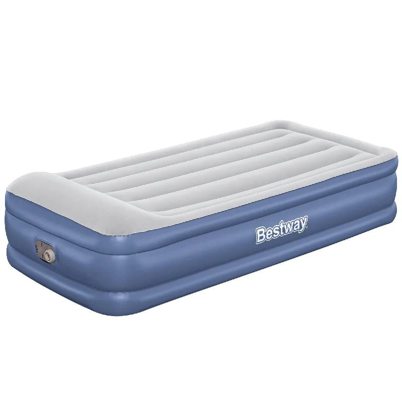 Hybrid mattresses combining foam and innerspring technologyBestway Tritech Air Mattress Twin 18" with Built-in AC Pump and Antimicrobial Coating Hybrid mattresses combining foam and innerspring technologyBestway Tritech Air Mattress Twin 18" with Built-in AC Pump and Antimicrobial Coating