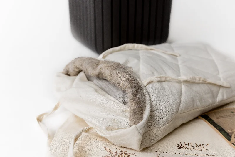 Feather Pillows for a Luxurious SleepBreathable Hemp Buckwheat Hulls Pillow Hemp Undyed Fabric organic Buckwheat Hulls + Hemp Fiber Eco friendly for sleep Feather Pillows for a Luxurious SleepBreathable Hemp Buckwheat Hulls Pillow Hemp Undyed Fabric organic Buckwheat Hulls + Hemp Fiber Eco friendly for sleep