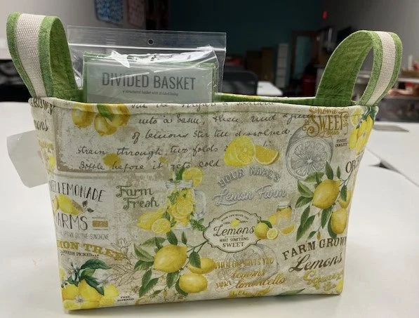Adjustable Pillows for Customized ComfortSewing Club:  Divided Basket
