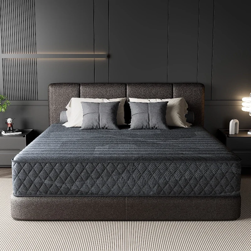 Memory foam mattresses for pressure relief and contouringIFLUOUS Plush Hybrid Memory Foam 8/12 in.Cooling Breathable Mattress with CertiPUR-US, SGS and OEKO-TEX Memory foam mattresses for pressure relief and contouringIFLUOUS Plush Hybrid Memory Foam 8/12 in.Cooling Breathable Mattress with CertiPUR-US, SGS and OEKO-TEX