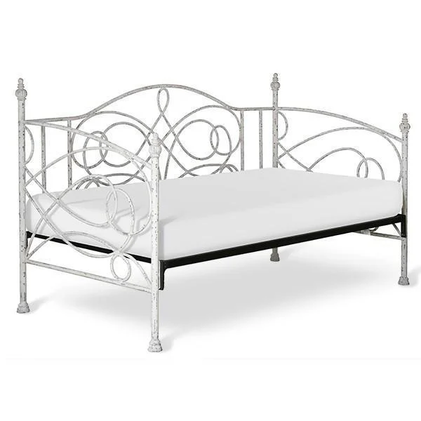 Natural latex and organic cotton blend mattressesCorsican Iron Daybed 42198 | Daybed with Scrolls Natural latex and organic cotton blend mattressesCorsican Iron Daybed 42198 | Daybed with Scrolls
